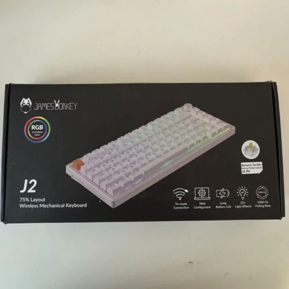JamesDonkey J2 75% Wireless Mechanical Gaming Keyboard